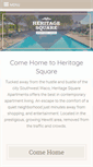 Mobile Screenshot of heritage-square-apts.com