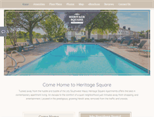 Tablet Screenshot of heritage-square-apts.com